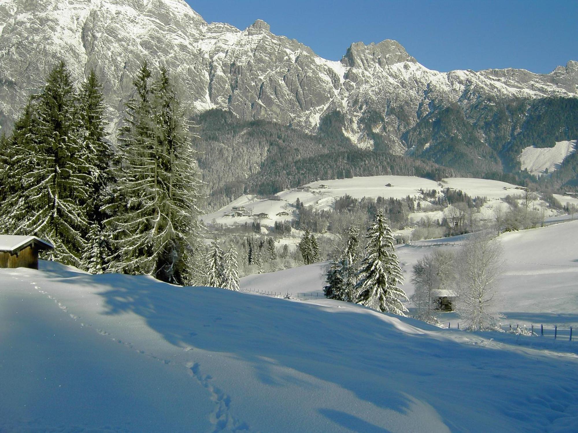 Appartementhaus Salzmann Leogang Buitenkant foto