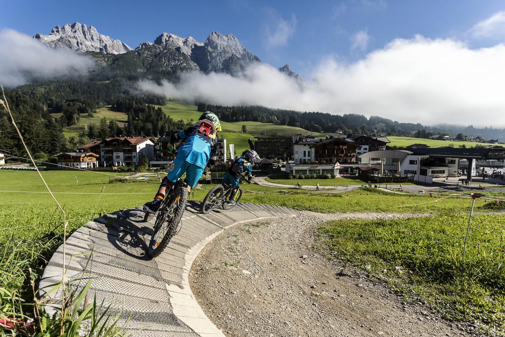 Appartementhaus Salzmann Leogang Buitenkant foto