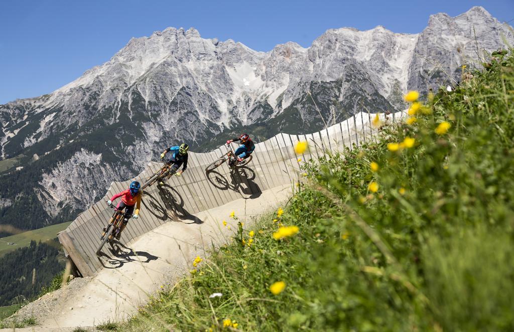Appartementhaus Salzmann Leogang Buitenkant foto